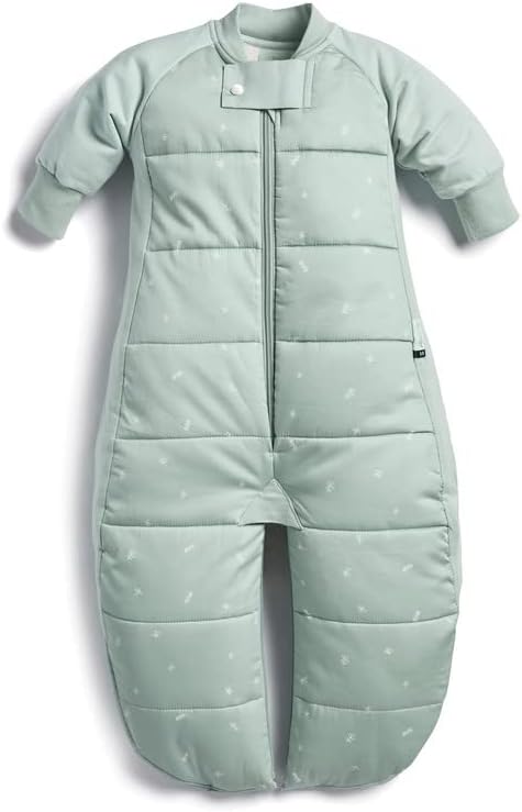 Ergopouch 0.3 Tog Sack de sono para bebês - de algodão orgânico Baby Sleep Sacag para a noite de bebê aconchegante - nosso saco de dormir para crianças convertidas em terno de sono com pernas, cobertor de bebê