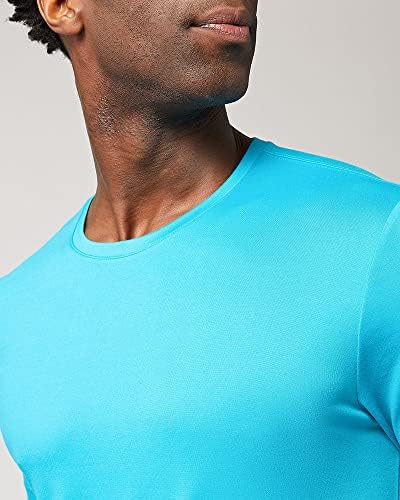 32 graus Camiseta clássica masculina clássica dos homens | Anti-odor | Alongamento de 4 vias | Merfação de umidade