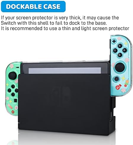 Caixa fofa de dock para Nintendo Switch, capa do fanpl