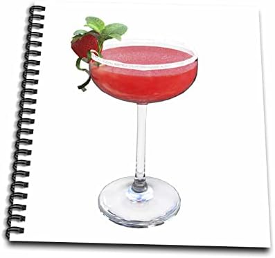 Bebidas gráficas de boehm 3drose - uma bebida alcoólica de Strawberry Daiquiri - Livros de desenho