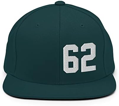 Chapéu snapback bordado personalizado com número de camisa - Capéu de números personalizados