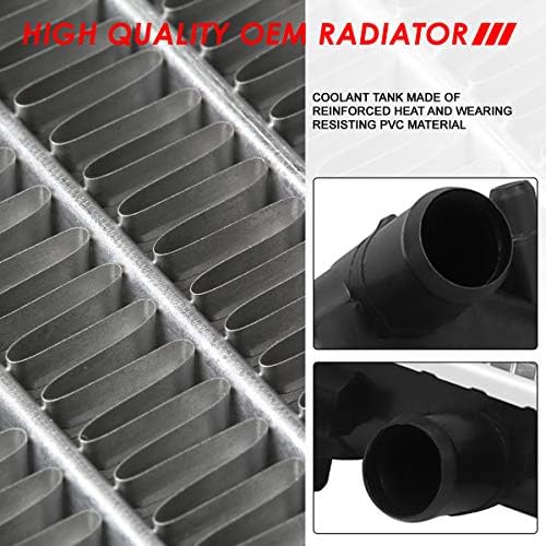DPI 13136 Estilo de fábrica Radiador de resfriamento de 1 fileira Compatível com Suzuki Grand Vitara 2.4L em MT 09-13, núcleo de alumínio