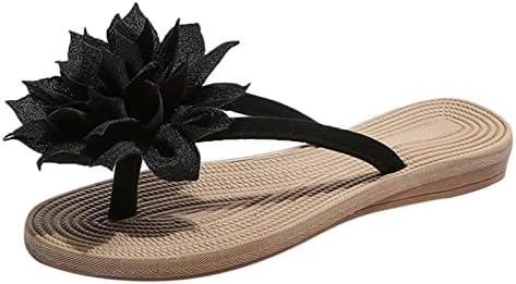 Flipers de verão para mulheres deslizamentos planos em sandálias para femininos de chuveiros de chuveiro de dedo do pé feminino