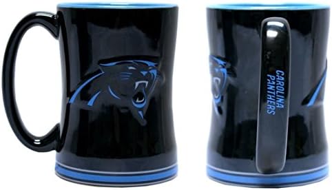 Boelter Brands NFL Carolina Panthers 262771 Caneca de café, cor da equipe, 14 oz