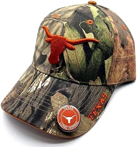 OC Sports Texas University bordou o chapéu ajustável de camuflagem