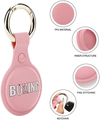 Boxings Boxers compatíveis com estojo de airtag com teclado GPS Item Finders Acessórios com anel -chave para airtags