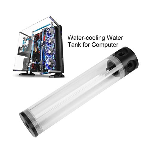 Yoidesu CPU Trocador de calor Tanque de bomba de água Tanque de água de 50 mm Diâmetro Reservatório de resfriamento de água de cilindro