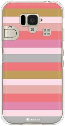 Segunda Skin Hidrure Multi-Color Border Pink Design por umidade/para smartphone simples 204SH/Softbank SSH204-PCCL-277-Y343