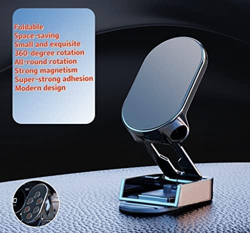 Boarne dobrável portão de telefone magnético para carro, escritório, casa, montagem ajustável do telefone, rotação de 360 ​​°, montagem