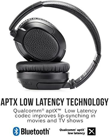 Mee Audio Matrix Cinema Cinema Bluetooth Wireless Headphones com APTX Baixa latência e aprimoramento de áudio do cinemaear para