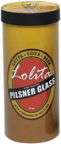 Lolita pintada à mão Pilsner Glass, 99 garrafas de cerveja