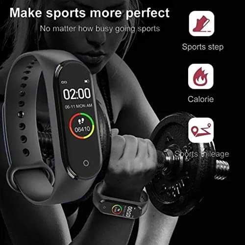 Relógios inteligentes para homens homens, rastreador de fitness com freqüência cardíaca/oxigênio no sangue/monitor/lembrete de