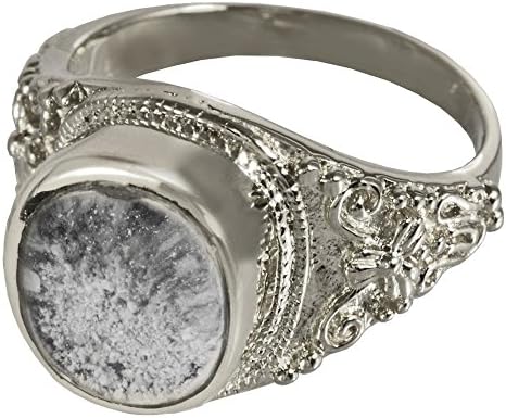 Memorial Gallery 2004bp-5 anel de prata esterlina com cremação de platina de vidro transparente jóias de animais de estimação,