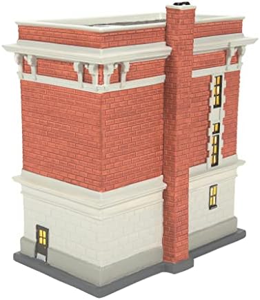 Departamento 56 Porcelana Ghostbusters Village Firehouse Lit Building, 7,87 polegadas, multicolor