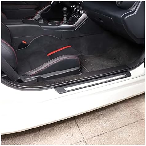 adesivos de interiores de carro ajustados para 86 gt86 ajuste para subaru brz 2022 welcome pedal pedal decorativo adesivo