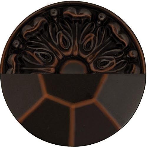 Hardware de nogueira P243-OBH Superfície de superfície auto-fechada dobradiça auto-fechada, bronze arborizado de óleo HightLighted