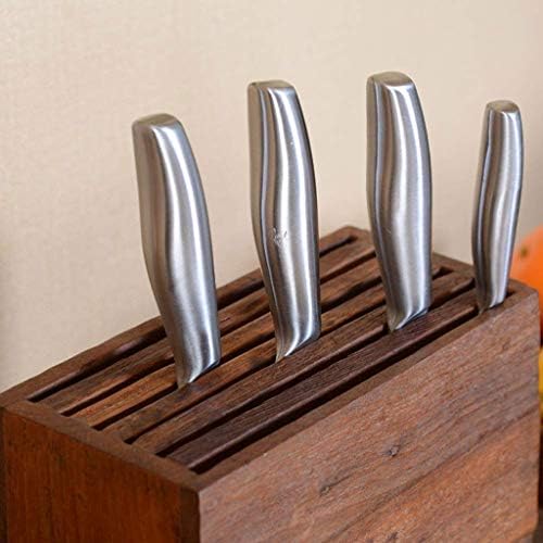 XJJZS Bambu Kitchen Kitchen Storage Rack - utensílios de cozinha retrô prateleira de faca de cozinha rack de ferramentas de madeira