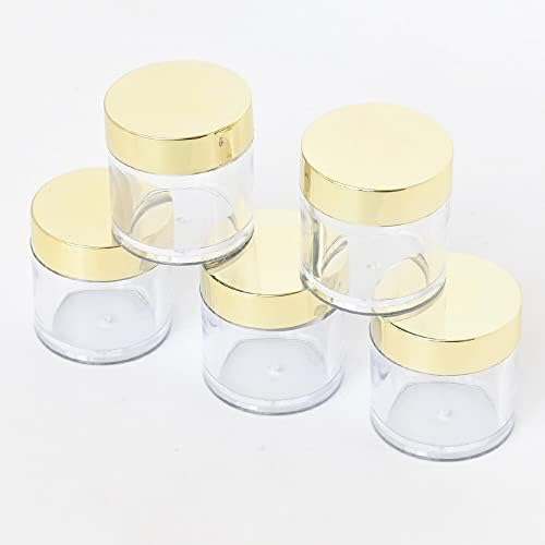 20/50/100pcs Cosméticos transparentes Jarros de maquiagem de maquiagem Art Garrafas cosméticas recarregáveis ​​Viagem de frascos