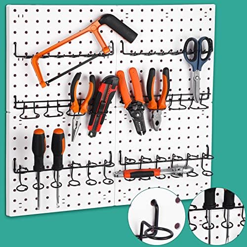 6 peças PEGBOARD Chavedores de fenda Organizador Pegboard Pelier Pelier