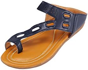 Slippers for Women Women Indoor e Outdoor Flat Summer Bottom Aberto do pé mindinho Tipo de praia Sandals Sandal