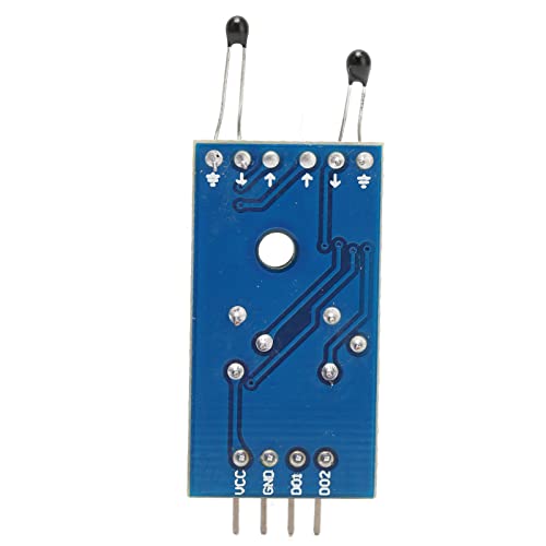 Placa de circuito de controle de temperatura, módulo de sensor térmico de canal ABS 2 para temperatura