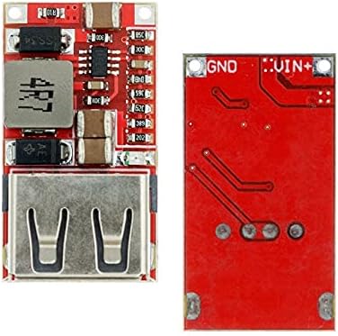 Lidiya Erkk821 6-24V 24V 12V a 5V USB Módulo DC-DC DC-DC CARREGENTE CARREGENTE DO MODULO DE PODERAÇÃO DO CARRO DE PODERAÇÃO