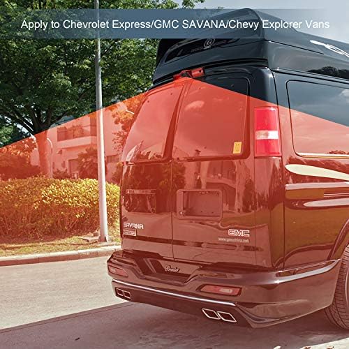 Dallux Savana Cargo Van Braço Backup Câmera de backup para transportador Chevrolet Express/GMC Savana 2003-2019/Chevy Explorer