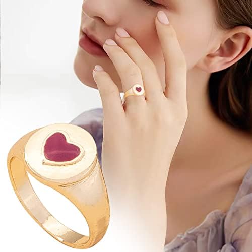 2023 Novo anel de amor de personalidade simples e delicado design adequado para todas as ocasiões tiara anéis para mulheres