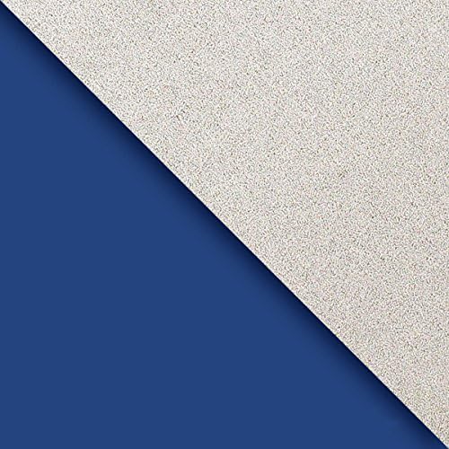 Jillson Roberts Bulk 1/4 Rema Double-sheads Reversible Gift Wrap, 30 x 208 ', Royal Blue/Metallic Silver Kraft