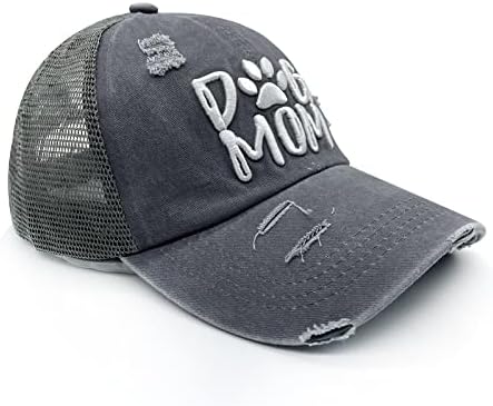 Hats de caminhão de caminhões Waldeal Women Snapback Bordado Mãe Baseball Cap para caça e pesca