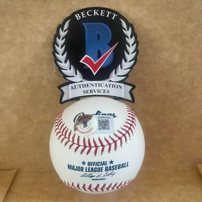 Bucky Dent Yankees 78 WS MVP Auto M.L. Baseball BAS Authenticed