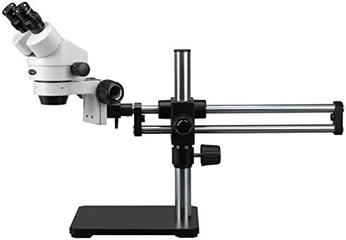 Microscópio de zoom de estéreo binocular profissional SM-5by SM-5by, oculares wh10x, ampliação 7x-90x, objetivo do zoom de 0,7x-4,5x,