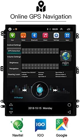 Estéreo de carro para Hyundai IX35 Tucson 2010-2015 Radio de carro 2 GB RAM 32 GB com navegação por tela de toque IPS de 9,7