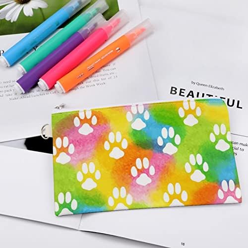 Bolsa de bolsa de moeda de moedas de cães de cães aquarela