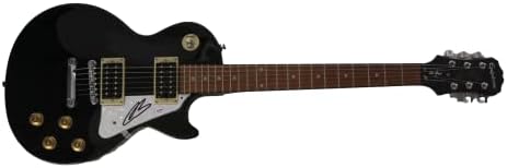 Joe Bonamassa assinou autógrafo em tamanho grande Gibson Epiphone Les Paul Guitar Guitar C Muito raro com Autenticação de