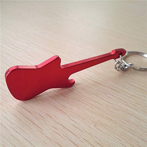 Zboro ao ar livre Musical Creative Metal Metal em forma de garrafa vinho Beeropener Ring Keychain Chain Chain Durable