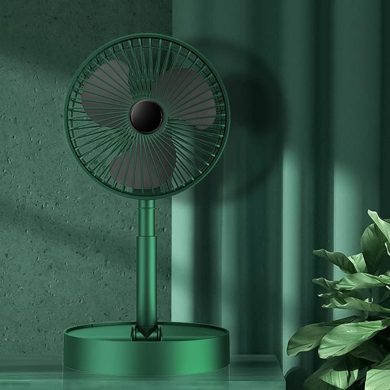 N/A Desktop dobrável retrátil pequeno ventilador mini carregamento portátil casa baixo ruído ruído alto em espera de espera contínua