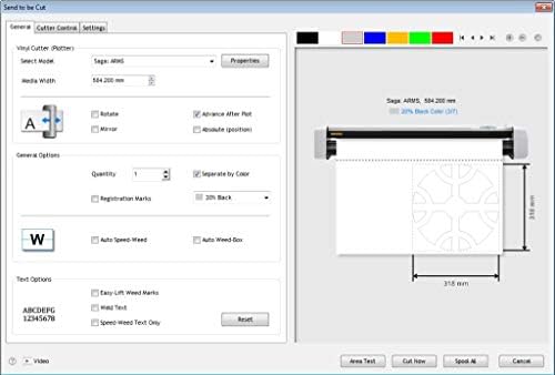 Design gráfico Série básica Software de vinilmaster Cut