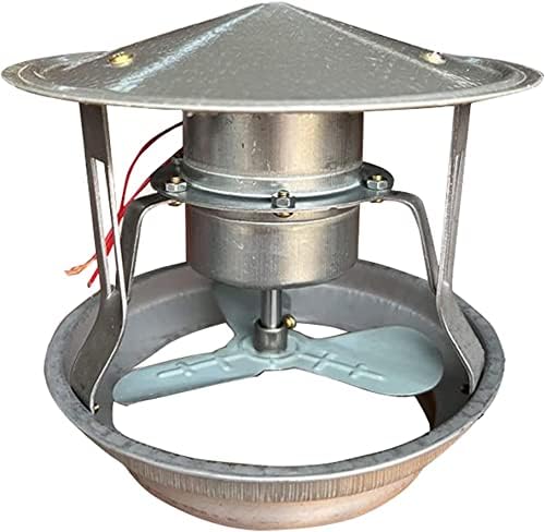 Seveez Chimney Fan 40w Chimney Capa de baixo ruído do ventilador doméstico Fan Induction Induction Fan, 12,5 ~ 17cm