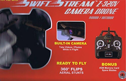 Swift Stream Z-32CV 7 polegadas Indoor/Outdoor 4GB Camera Drone