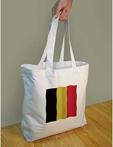 Azeeda 'agitando a bandeira da Bélgica' sacola de compras