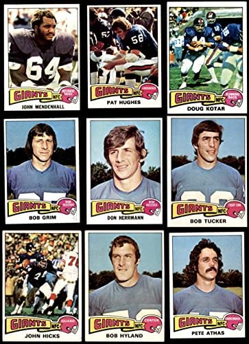 1975 Topps New York Giants Equipe estabeleceu o New York Giants-FB VG/EX+ Giants-FB