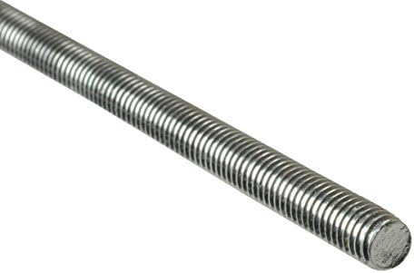 FORGEFIX ROD16 FORROD20 RODED RODED ZINC M20 X 1M SINLE, Silver