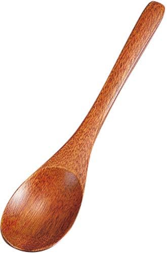 Yamazaki mataiichi Shoten Pudding Spoon, limpando laca, 1,1 x 5,4 polegadas