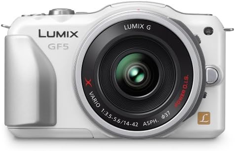 Panasonic Lumix DMC-GF5XR LIVE MICRO 4/3 Câmera Sytem compacta com tela de toque de 3 polegadas e lente de zoom de potência de 14-42