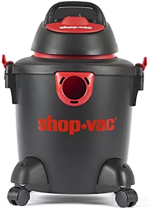 Shop-VAC 5982505 Vacuum utilidade a seco úmido, 5 galões, 1-1/4 polegadas x 7 pés mangueira, 60 CFM,