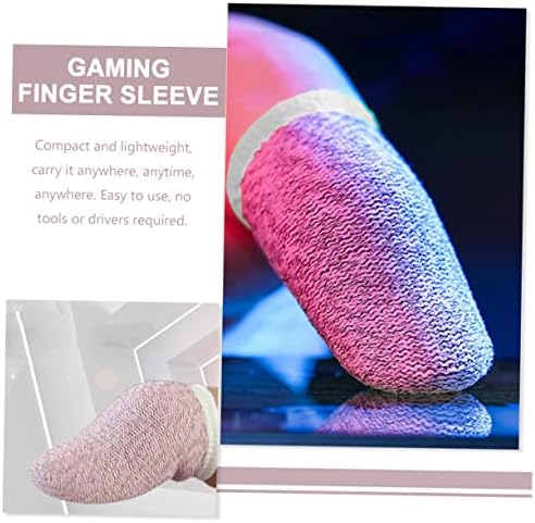 Besportble 10pcs Game Botão de dedão Protetor de tampa do dedo Mangas de dedos para jogos Touchs toques tampa de dedo