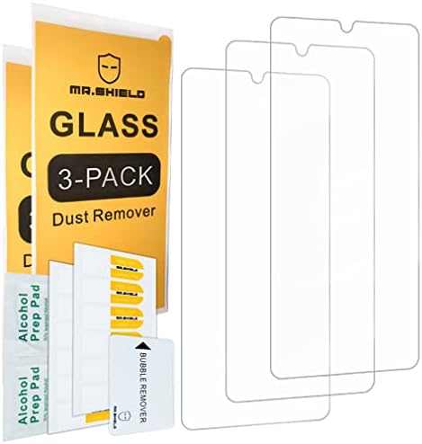 Mr.Shield [3-Pack] projetado para o Samsung Galaxy A14 5G / Galaxy A14 4G [vidro temperado] [Japan Glass With 9H Draft] Protetor