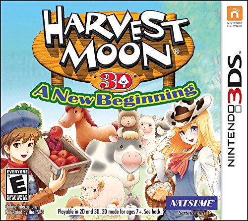 Harvest Moon® Um novo 3DS iniciante com pato de pelúcia de bônus