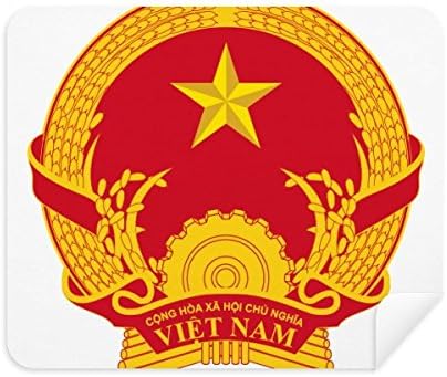 Vietnã Ásia Nacional de limpeza de emblemas Limpador de tela 2pcs Camurça tecido